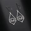 Lotus Drop Earring