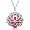 Lotus Silver Pendant Necklace