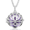 Lotus Silver Pendant Necklace