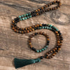 Mala Necklace Tiger Eye