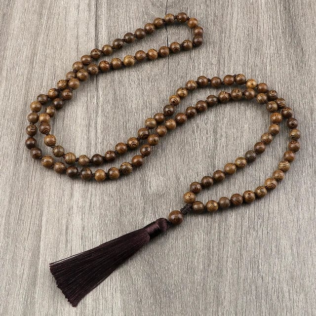 Mala Style Necklace