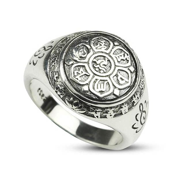 Mantra Buddha Ring