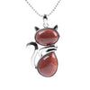 Necklace with Gemstone Pendant