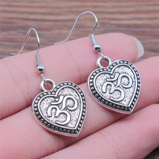 Om Pendant Earrings