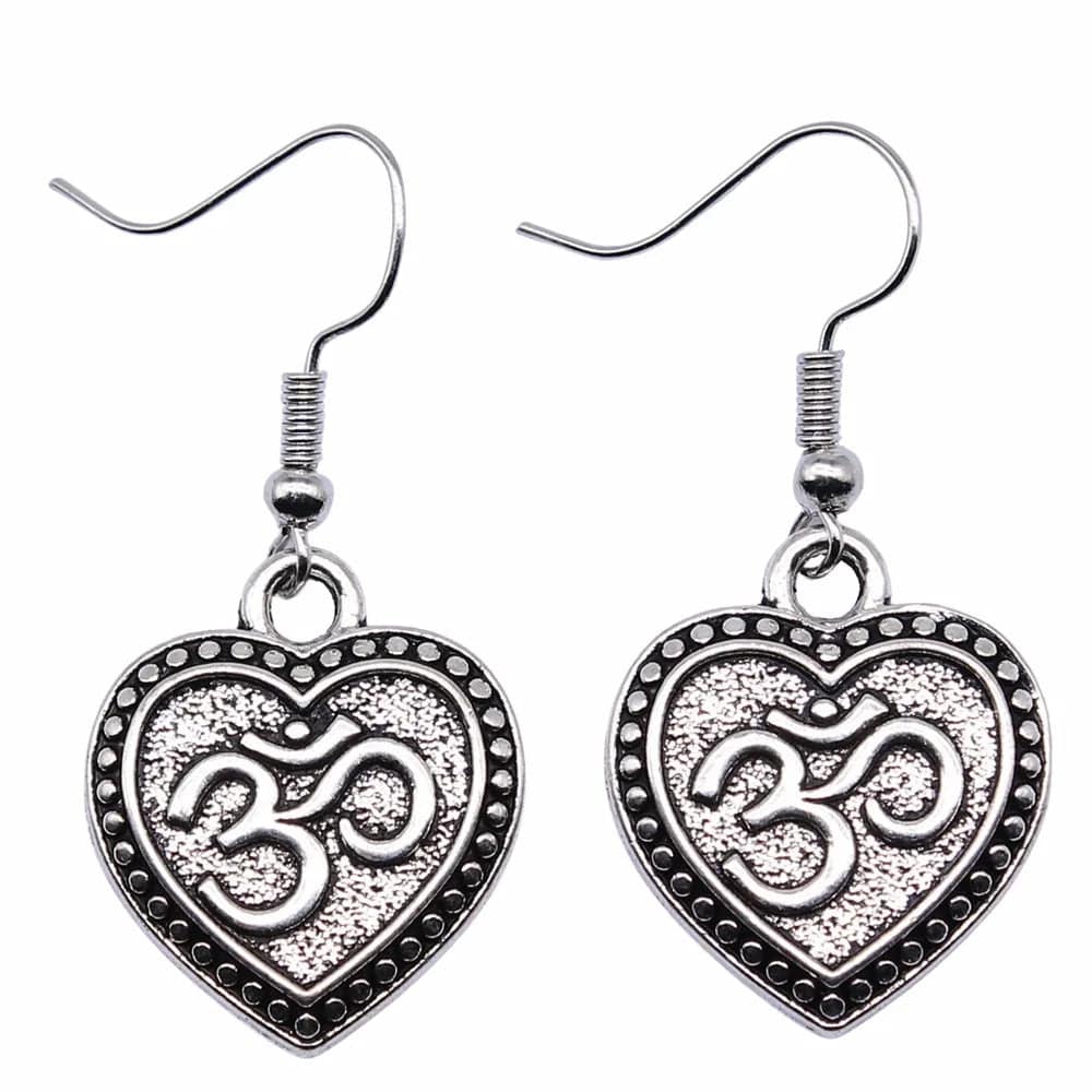 Om Pendant Earrings