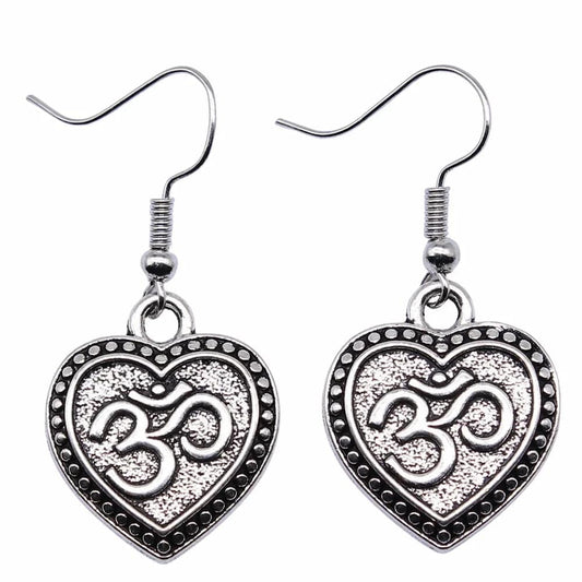 Om Pendant Earrings
