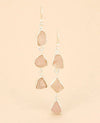 Pink Gemstone Earrings