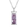 Purple Gemstone Necklace