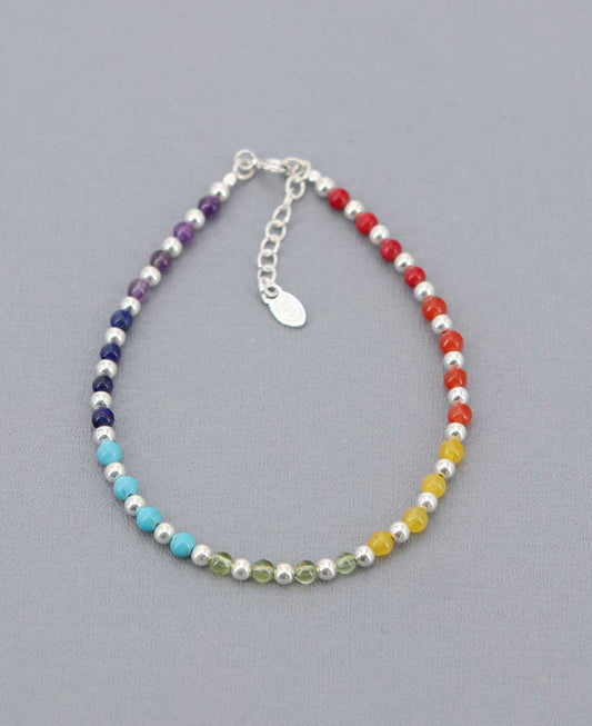 Silver Buddha Bracelet