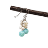 Silver Gemstone Earrings