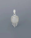 Sterling Silver Moonstone Chandelier Pendant