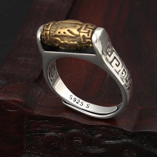 Tibetan Mantra Ring
