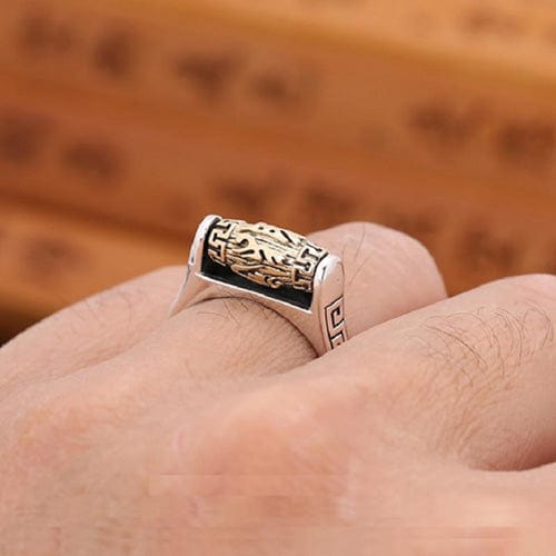 Tibetan Mantra Ring