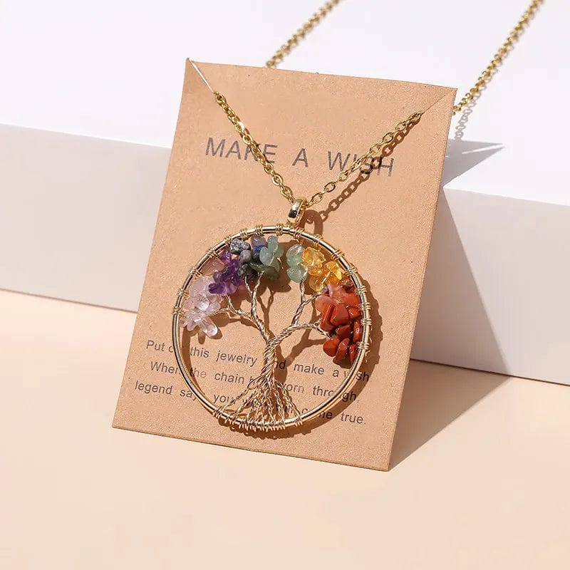 Tree of Life Necklace Chakra