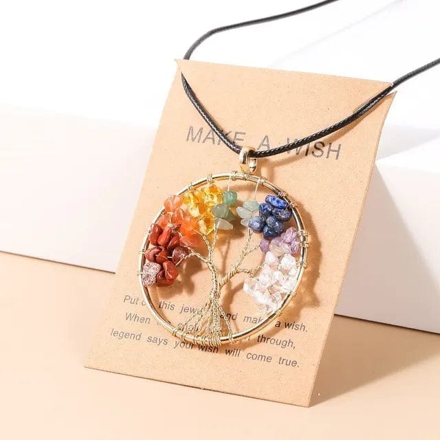 Tree of Life Necklace Chakra