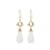 White Lotus Earrings