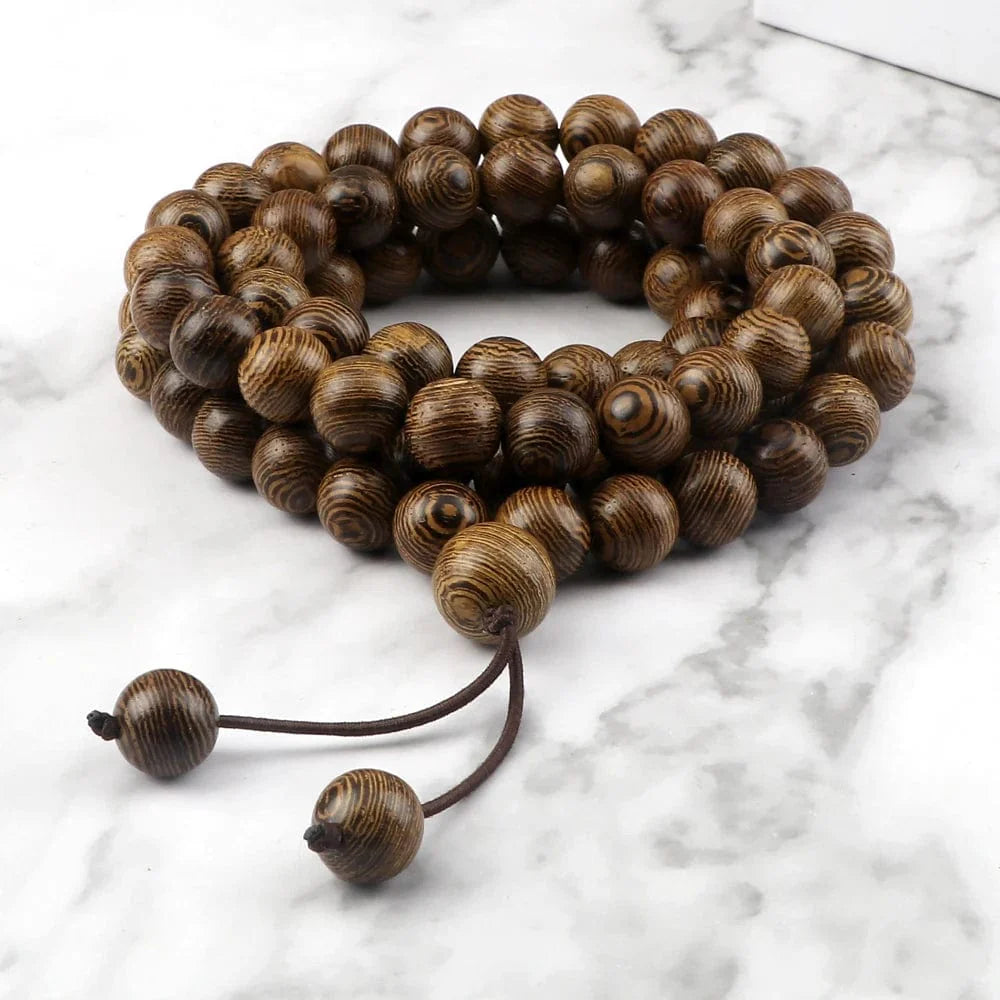 Wood Mala Necklace