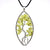 Yellow Jade Buddha Pendant